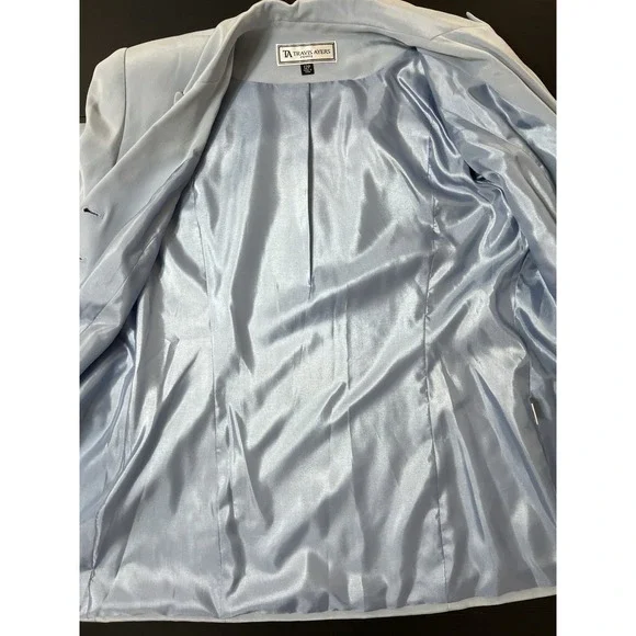 Travis Ayers Petite Pants Suit 2pc Women's 12P Retail $200 Business Academia NWT - Picture 11 of 13